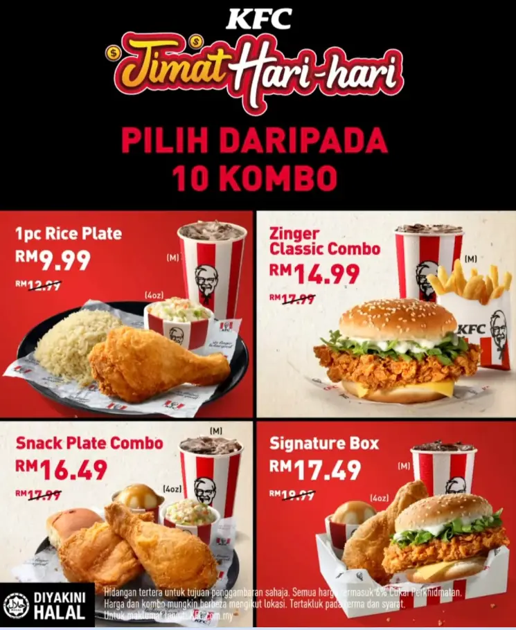 KFC Menu Malaysia