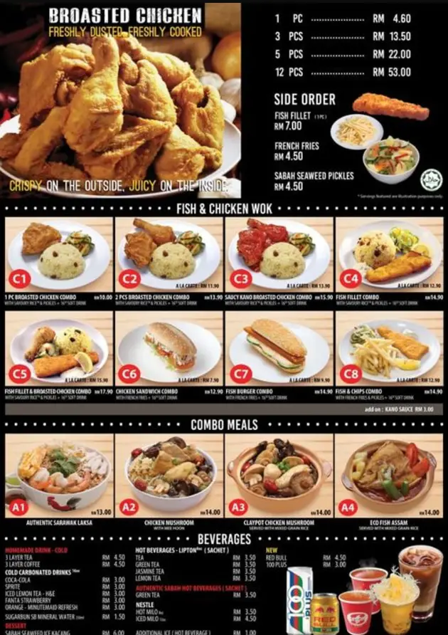 Sugarbun Menu Malaysia