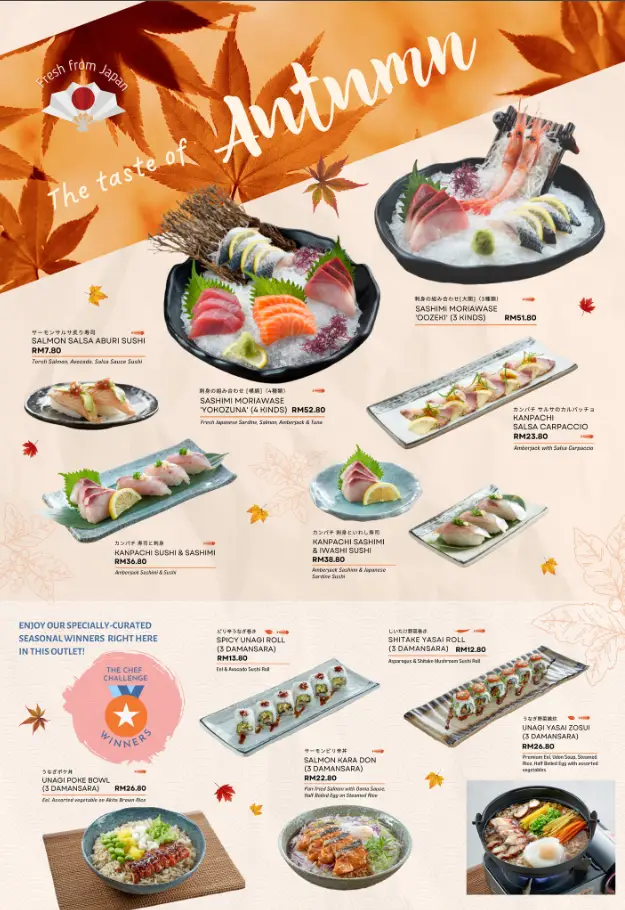 Sushi Tei Menu Malaysia Prices 2025