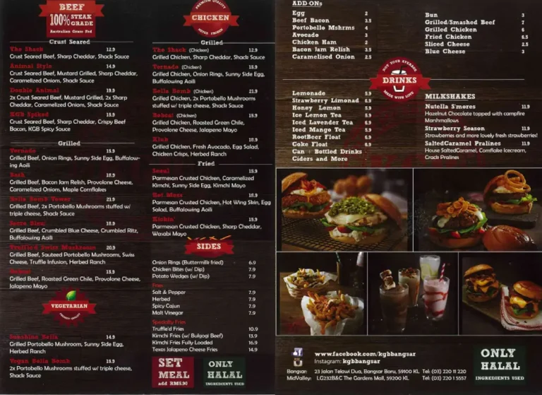 KGB Menu