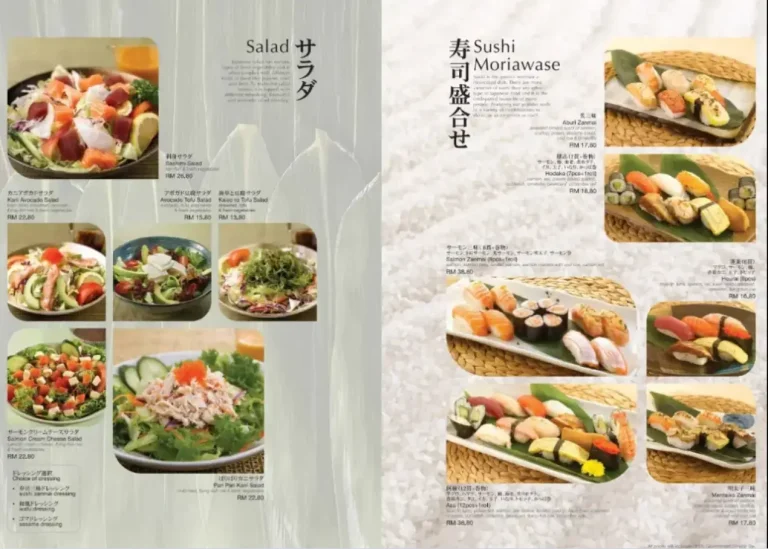 Sushi Zanmai Menu